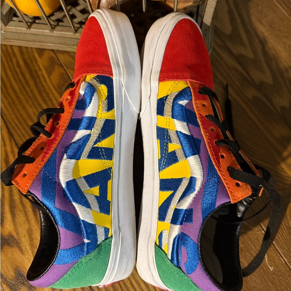 Colorful Vans Sheakers